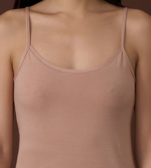 Ragno - canotta donna spalla stretta in cotone elasticizzato