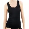 Ragno - canotta donna spalla larga lana merino seta