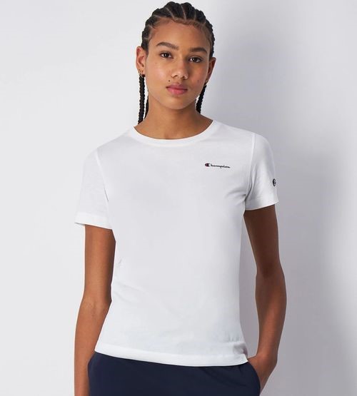 Champion -  t-shirt girocollo donna in cotone