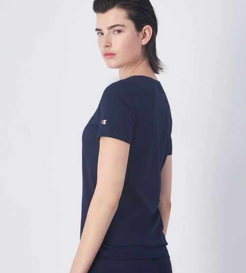 Champion -  t-shirt girocollo donna in cotone