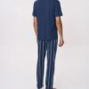 Pigiama uomo jersey 3 pezzi manica corta p/lungo+p/corto