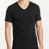 Ragno - maglia uomo in cotone manica corta scollo a v