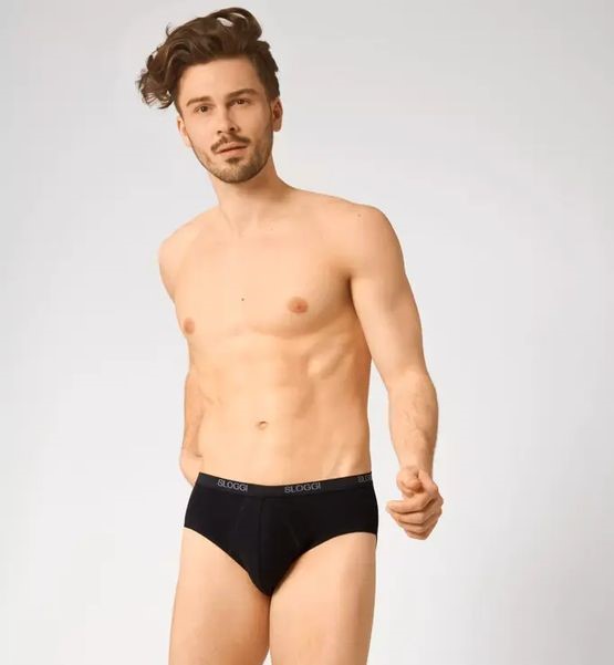 Sloggy - slip midi uomo basic 2 pezzi