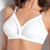 Reggiseno foderato in cotone senza ferretto senza imbott.