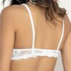 Bralette imbottita con ferretto in tulle 1958
