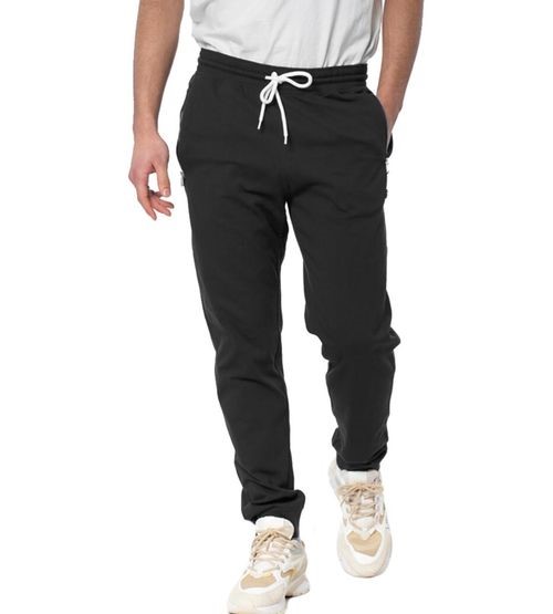 Champion - pantalone in cotone jersey con tasche con zip