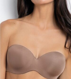 Reggiseno fascia coppa graduata con ferretto invisibile