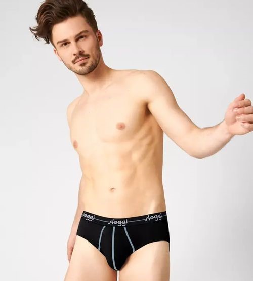 Sloggi - slip uomo midi start confezione 2 pezzi