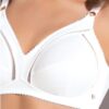 Reggiseno foderato in cotone senza ferretto senza imbott.