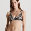 Reggiseno triangolo print calvin klein