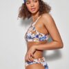 Gisela - slip bikini con stampa africana