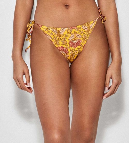 Gisela - slip bikini regolabile con laccetti laterali