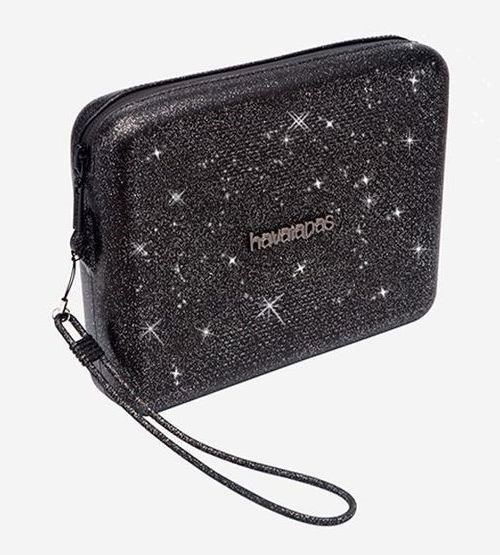 Pochette grande havaianas beach necessaire glitter