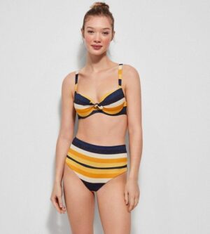 Gisela - slip bikin vita alta con risvolto multiposizione