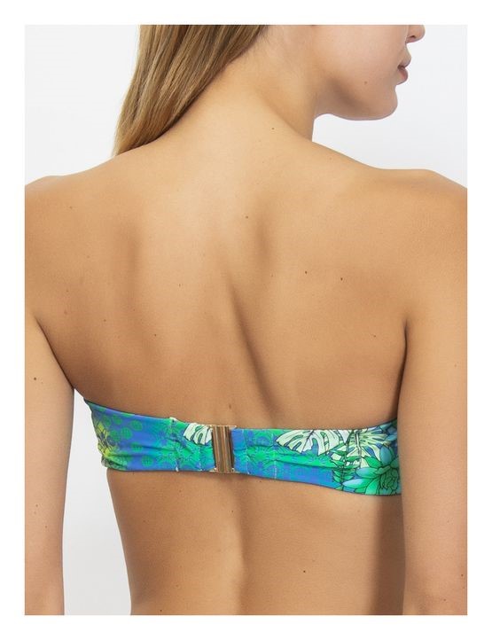 Reggiseno con ferr. invisibile e spalline rem. verdissima