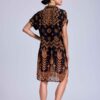 David - scamiciato donna hope shirt dress 100% rayon