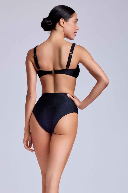 David - bikini donna imbottito senza ferr. e slip vita alta