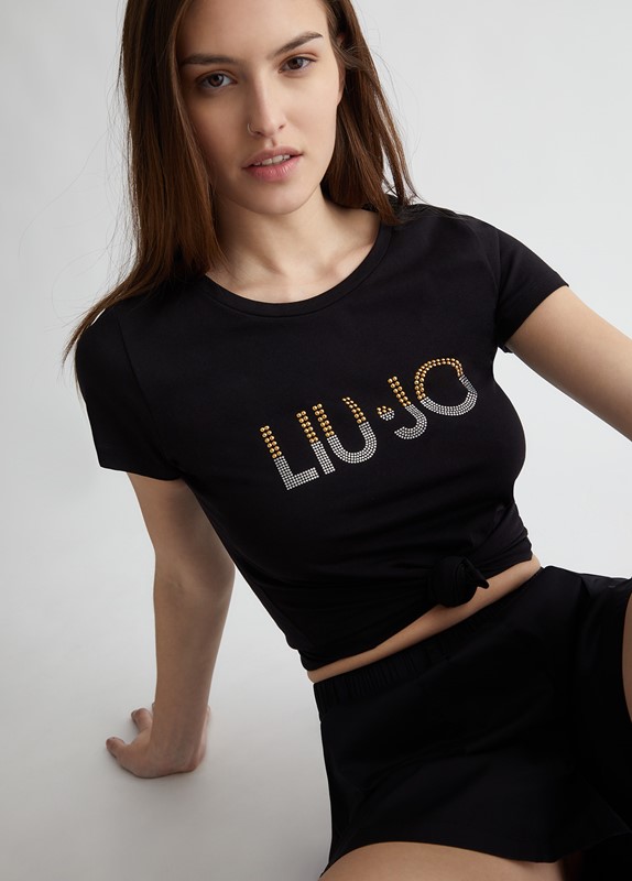 T-shirt ecs basica manica corta liujo